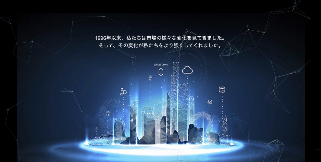 DTI Services Inc.の会社ロゴとカリビアンコムを運営するアメリカ法人の紹介画像