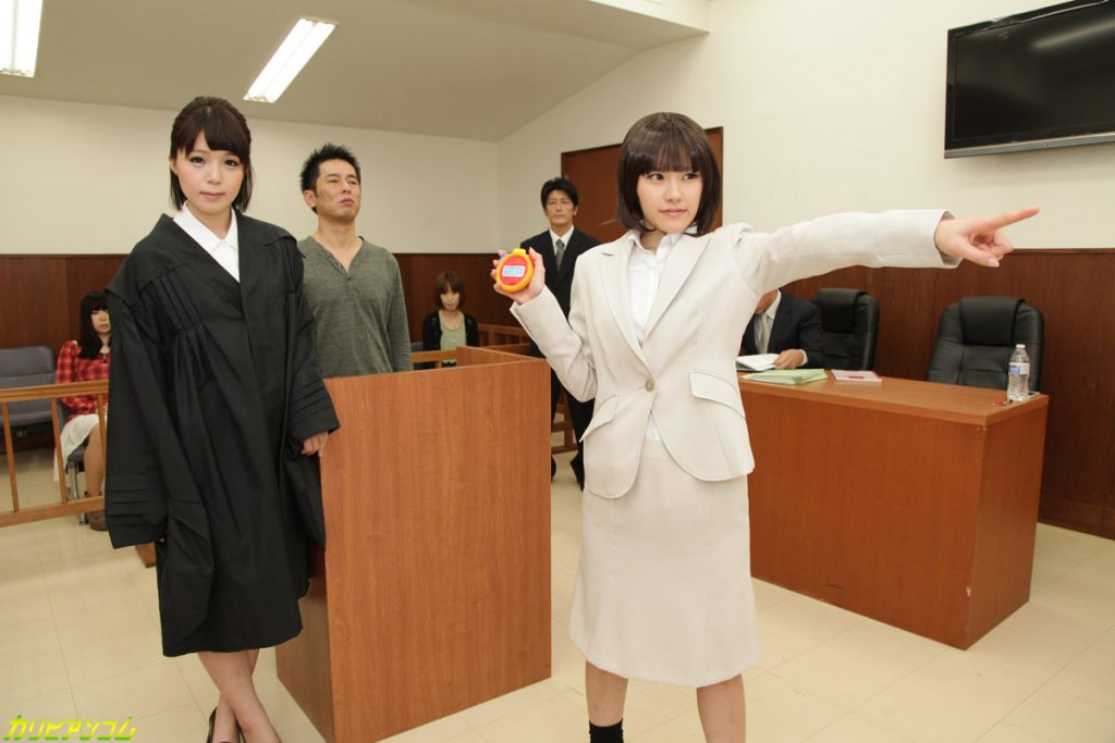 上原志織 タイムファックバンディット 弁護士役 カリビアンコム