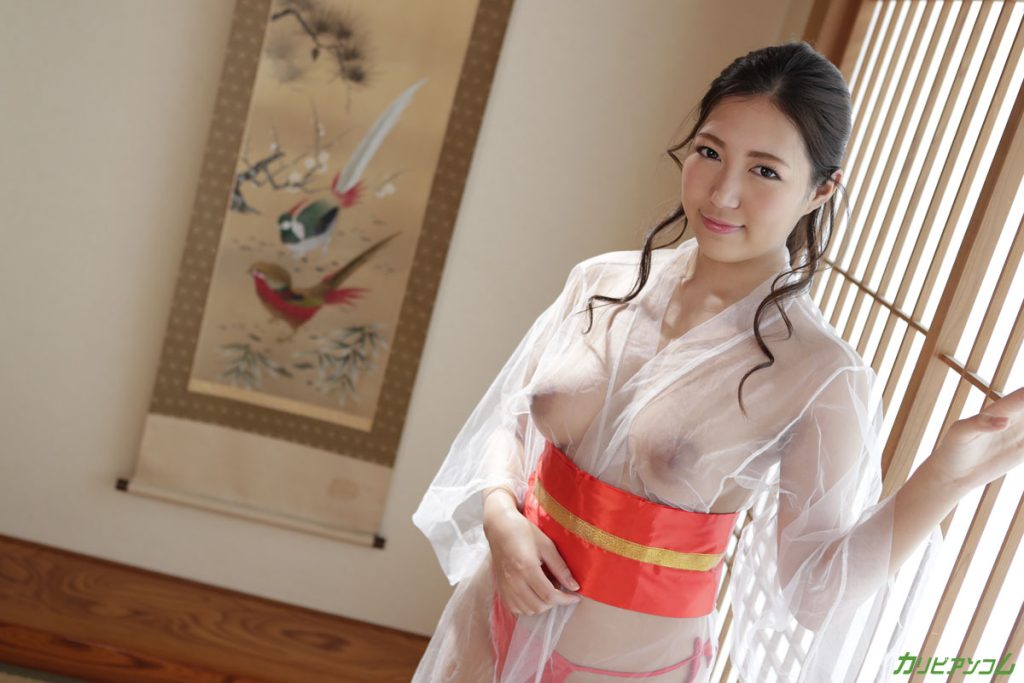 佐倉ねね カリビアンコム|濃厚キスと尻コキでエスコートする健康美ボディ