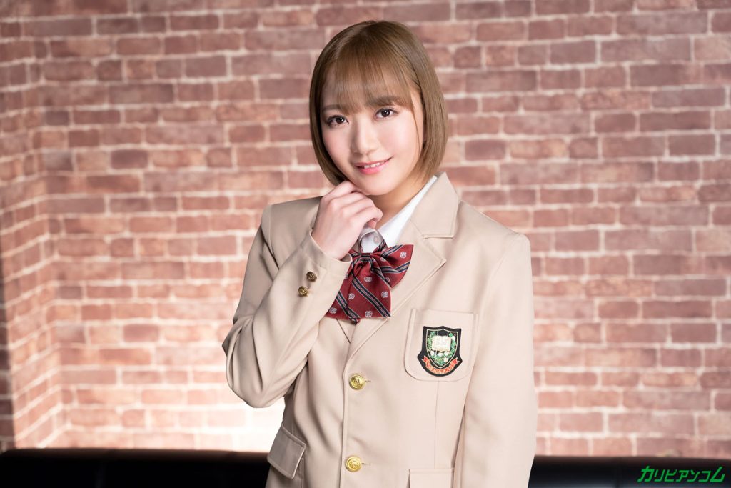 中瀬のぞみ 制服美女倶楽部 Vol.22 Caribbeancom 制服姿でパイパン披露するロリ美少女の画像