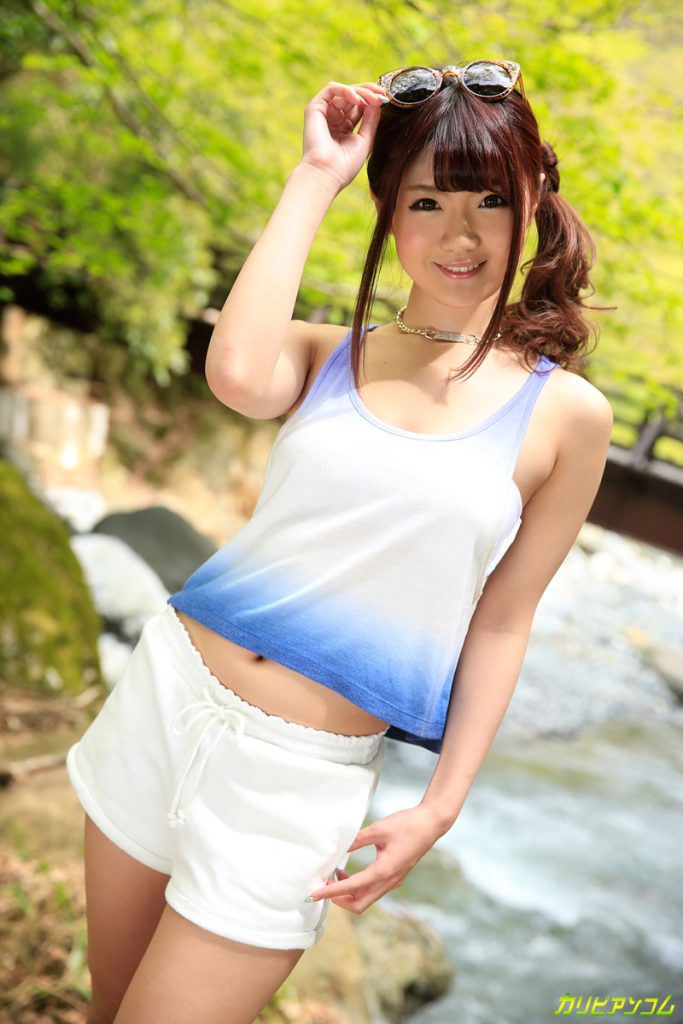 アナタにしか見せない100％川村まや 沢デートから旅館までラブラブ濡れ濡れカリビアンコム作品ジャケット画像