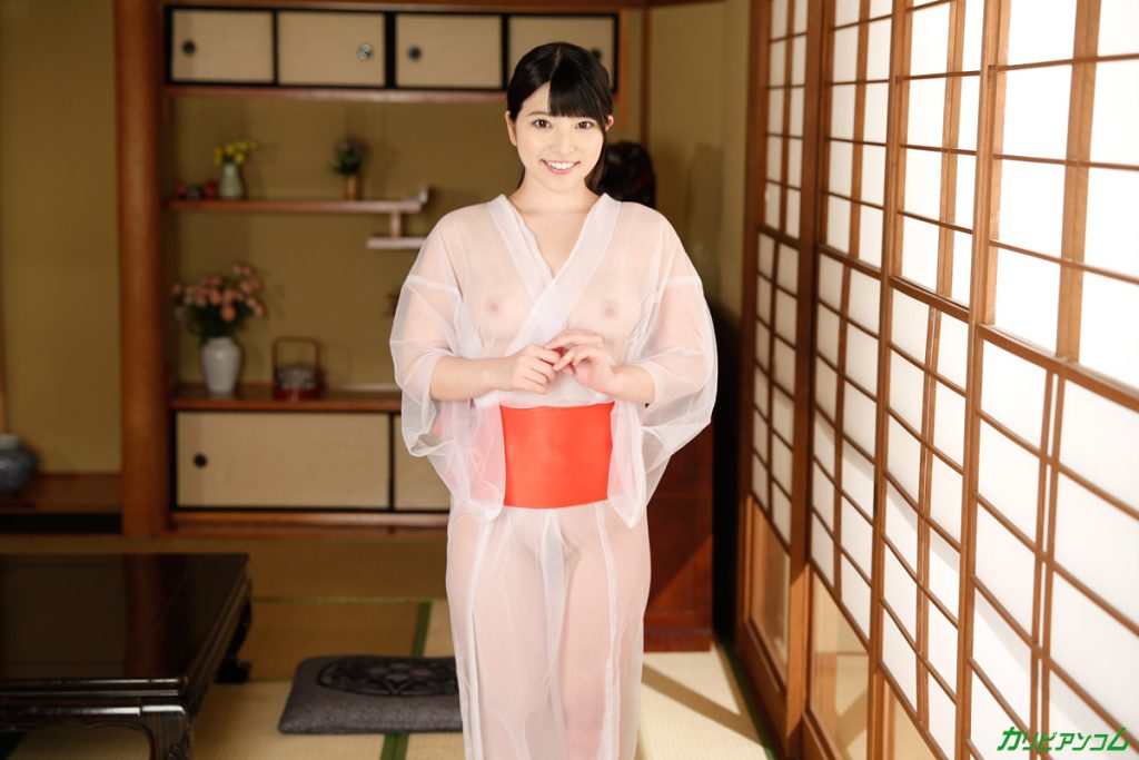 カリビアンコム 洗練された大人のいやし亭 上原亜衣 手コキ開始シーン