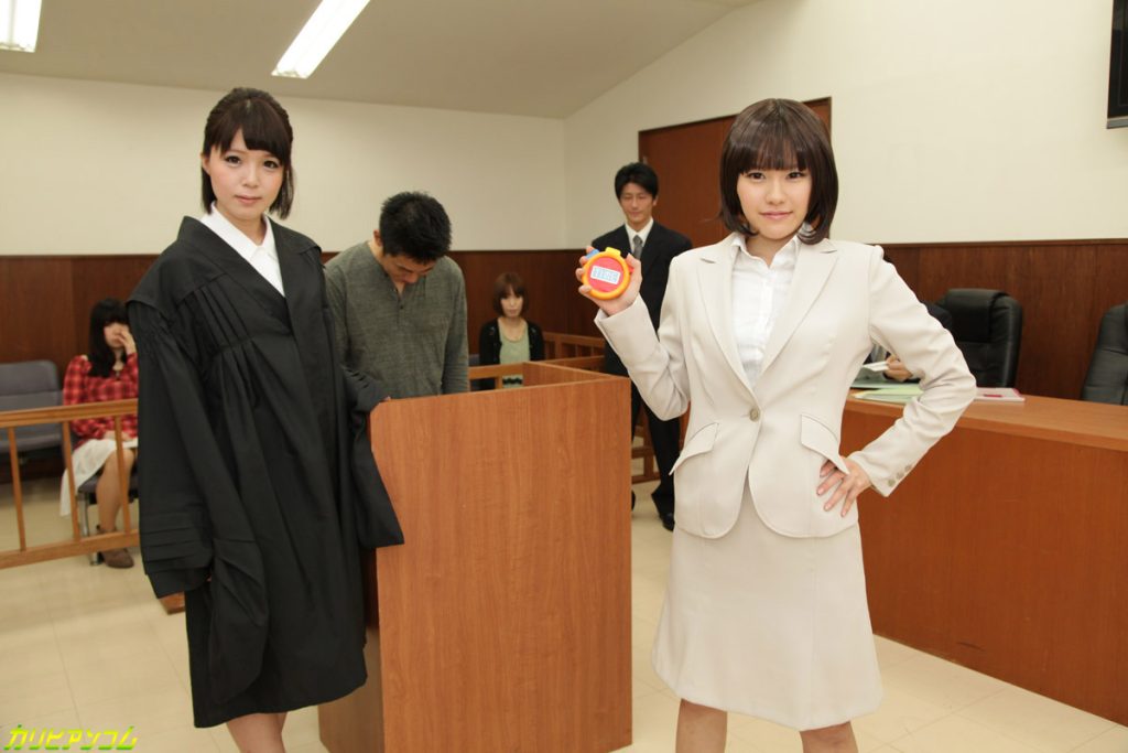 上原志織 時間よ止まれ 法廷シーン 静止世界 カリビアンコム