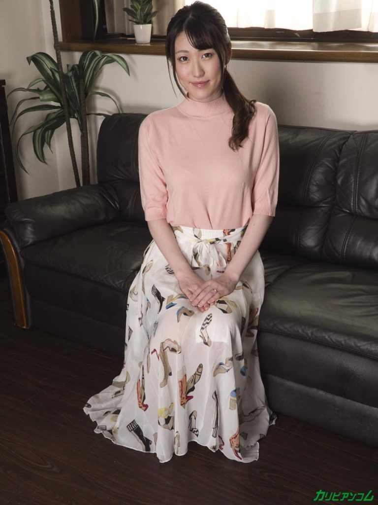 カリビアンコム 皆野みらい 連続痙攣で絶頂する人妻シーン