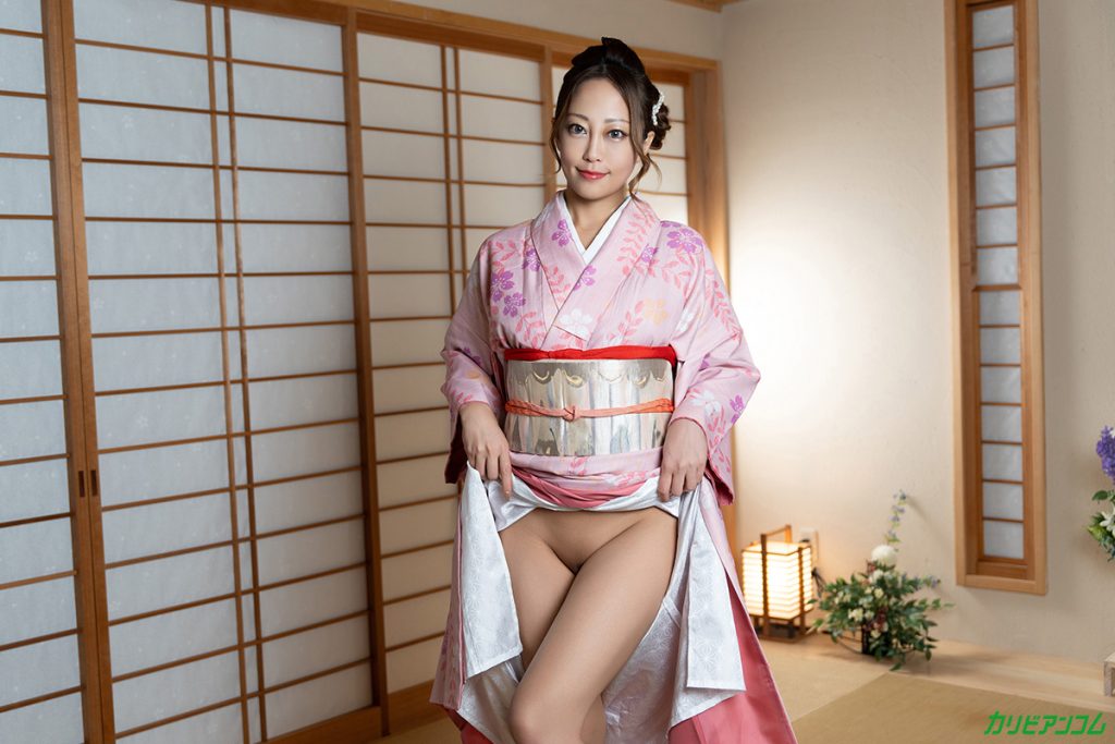 妖艶な和装美熟女の日下部ひなちゃんをレビューする記事用アイキャッチ