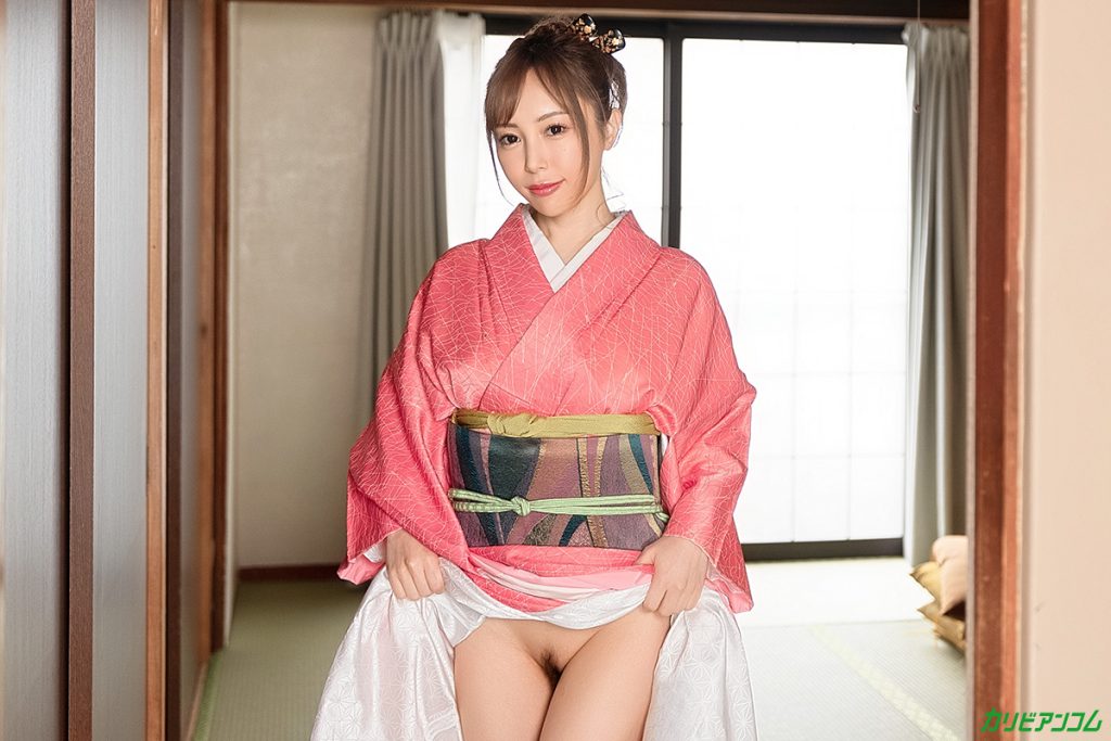     櫻木梨乃ちゃんの着物姿と大人の艶をテーマにした作品レビュー用画像