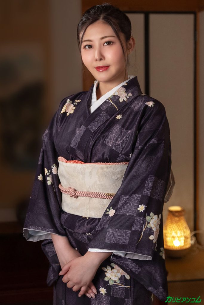 旅館の美人女将役が似合う今田美玲ちゃんの和風おもてなし稽古作品イメージ