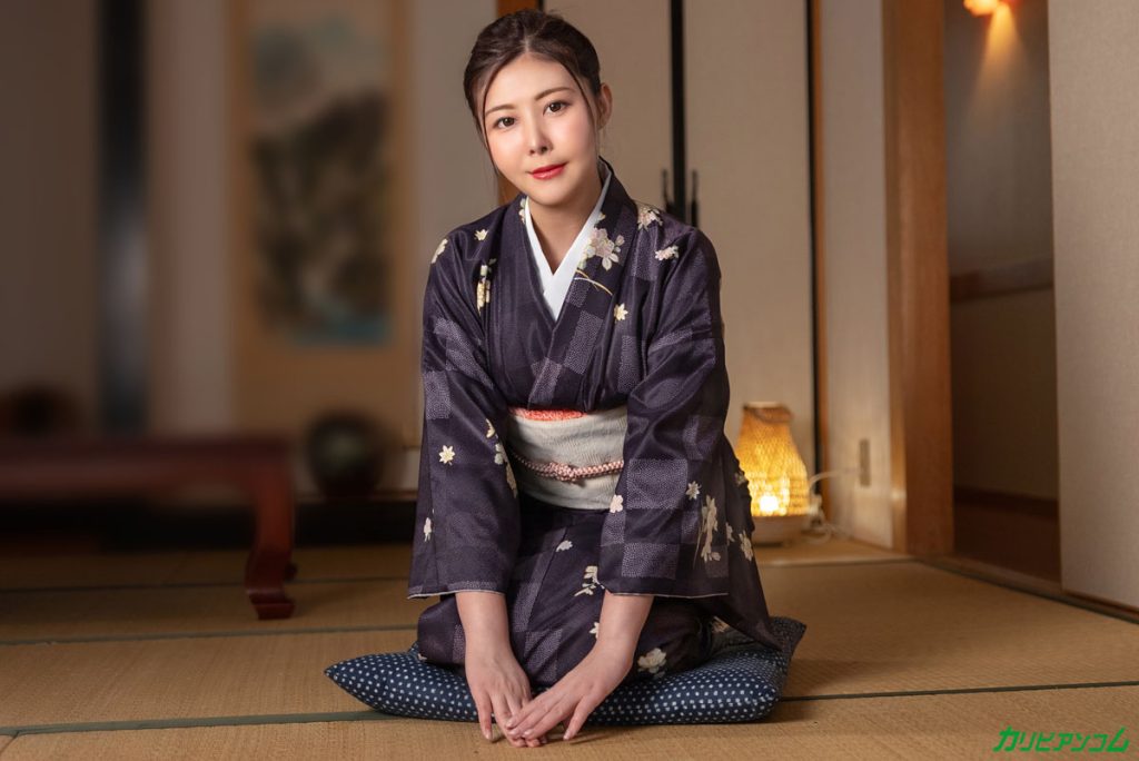 今田美玲ちゃんの色白むっちり美人女将姿を楽しめる和風シチュエーションカリビアンコム作品画像
